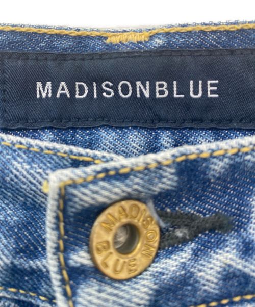 MADISON BLUE（マディソンブルー）MADISON BLUE (マディソンブルー) CRASHED SAROUEL PANTS DENIM ブルー サイズ:01の古着・服飾アイテム