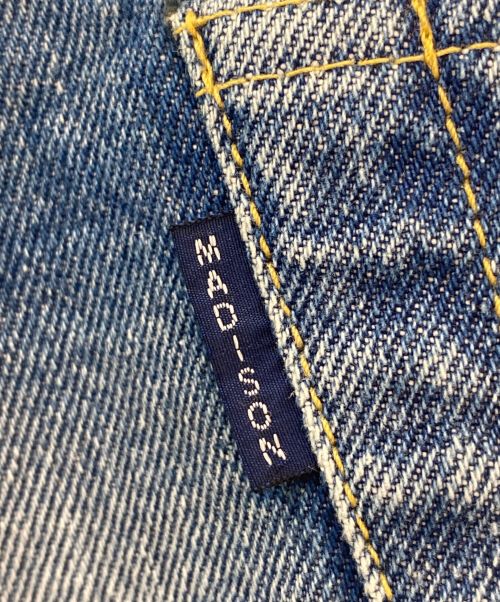 MADISON BLUE（マディソンブルー）MADISON BLUE (マディソンブルー) CRASHED SAROUEL PANTS DENIM ブルー サイズ:01の古着・服飾アイテム