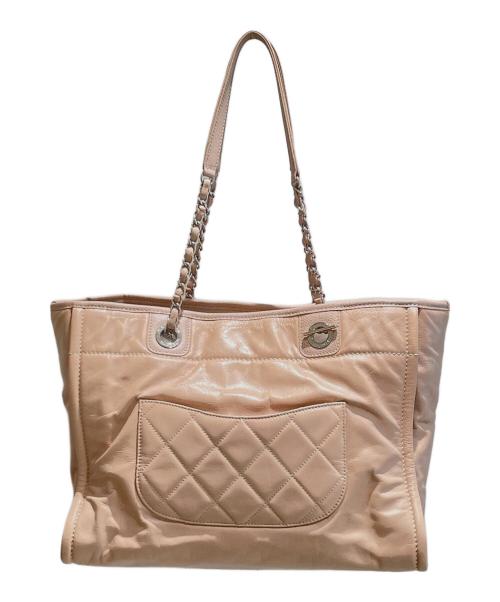 CHANEL（シャネル）CHANEL (シャネル) ドーヴィルMM ピンク サイズ:MMの古着・服飾アイテム