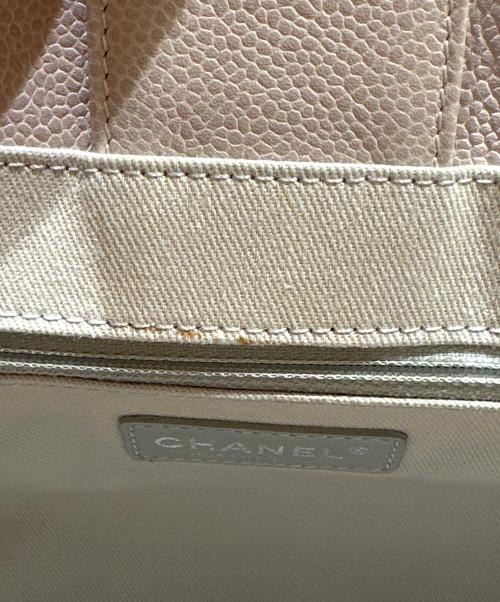 CHANEL（シャネル）CHANEL (シャネル) ドーヴィルMM ピンク サイズ:MMの古着・服飾アイテム