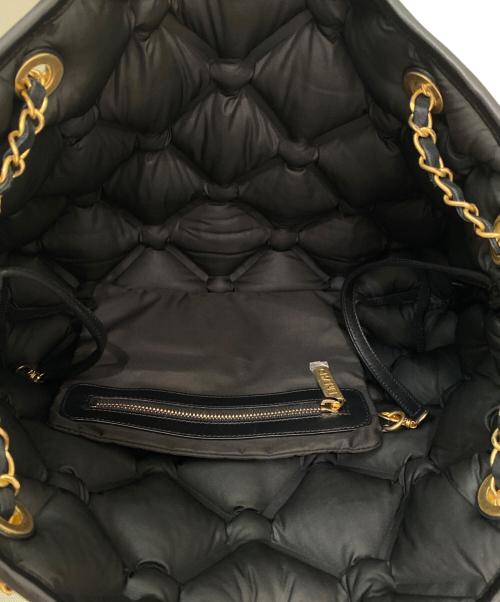 CHANEL（シャネル）CHANEL (シャネル) キルティングトートバッグ ブラックの古着・服飾アイテム