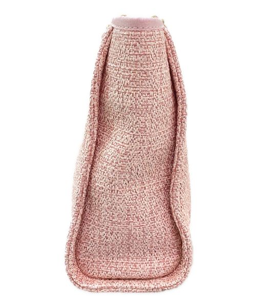 CHANEL（シャネル）CHANEL (シャネル) ドーヴィルチェーンショルダーバッグ ピンクの古着・服飾アイテム