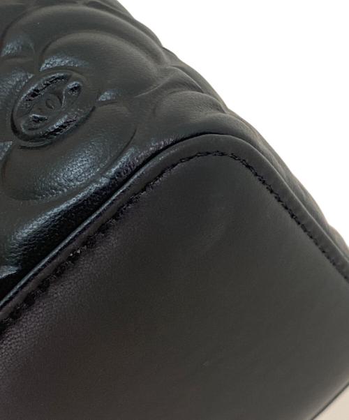 CHANEL（シャネル）CHANEL (シャネル) ミニヴァニティカメリアケース ブラック サイズ:ミニの古着・服飾アイテム