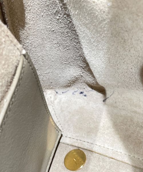 CELINE（セリーヌ）CELINE (セリーヌ) ベルトバッグ ベージュ×ボルドー サイズ:ミニの古着・服飾アイテム