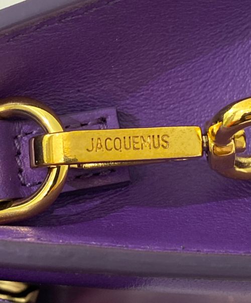jacquemus（ジャックムス）jacquemus (ジャックムス) ミニショルダーバッグ パープルの古着・服飾アイテム