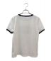 CELINE (セリーヌ) ロゴTシャツ ホワイト×ネイビー サイズ:S：43000円