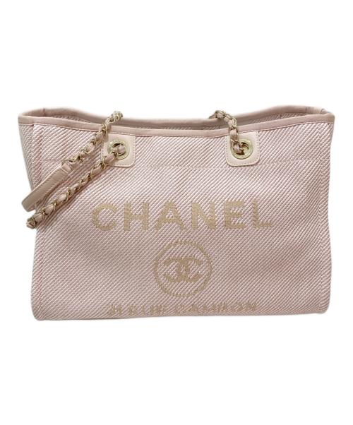 CHANEL（シャネル）CHANEL (シャネル) ドーヴィルMM ピンク サイズ:MMの古着・服飾アイテム