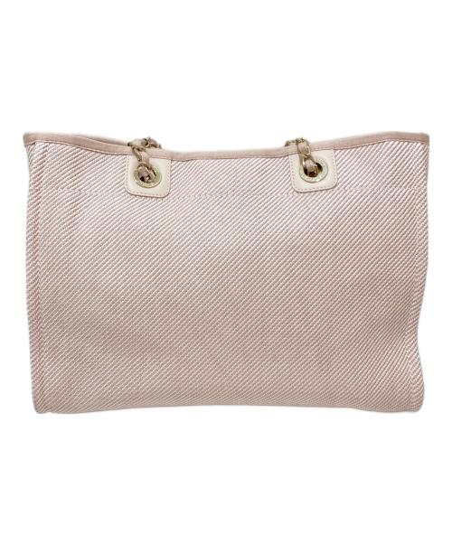 CHANEL（シャネル）CHANEL (シャネル) ドーヴィルMM ピンク サイズ:MMの古着・服飾アイテム