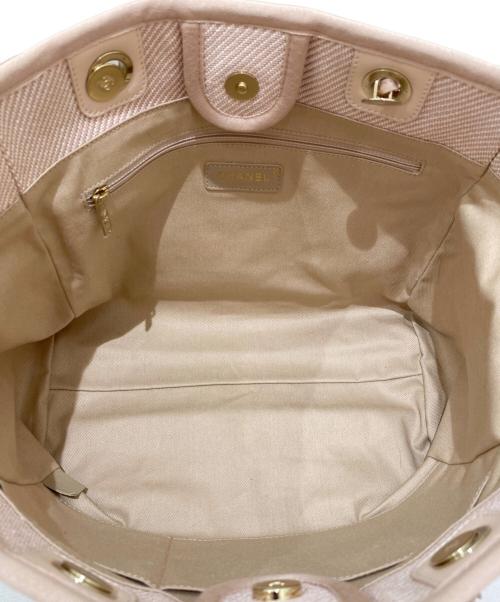 CHANEL（シャネル）CHANEL (シャネル) ドーヴィルMM ピンク サイズ:MMの古着・服飾アイテム