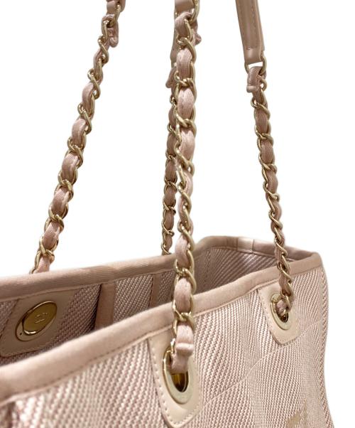 CHANEL（シャネル）CHANEL (シャネル) ドーヴィルMM ピンク サイズ:MMの古着・服飾アイテム