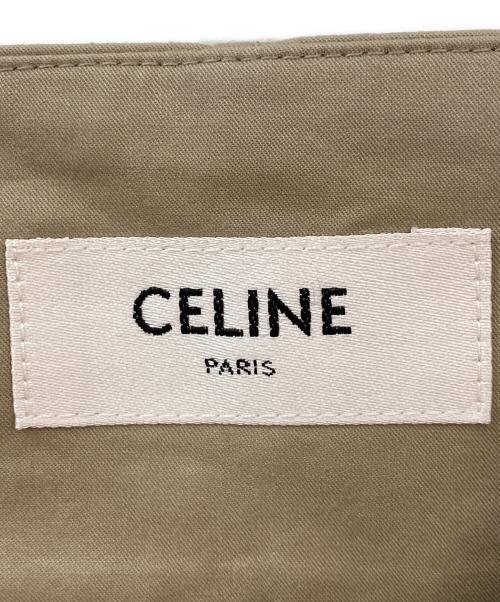 CELINE（セリーヌ）CELINE (セリーヌ) トリオンフボタンロングスカート ベージュ サイズ:36の古着・服飾アイテム