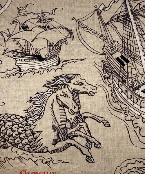 HERMES（エルメス）HERMES (エルメス) カレジェアン140 ベージュ×レッド サイズ:140 未使用品の古着・服飾アイテム