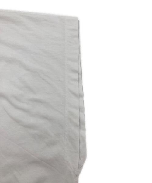 MSGM（エムエスジーエム）MSGM (エムエスジーエム) アシンメトリーラッフルスリーブスウェットシャツ ホワイト サイズ:Sの古着・服飾アイテム