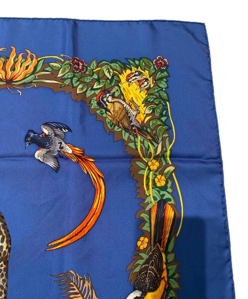 HERMES（エルメス）HERMES (エルメス) カレ90 ブルー サイズ:90の古着・服飾アイテム