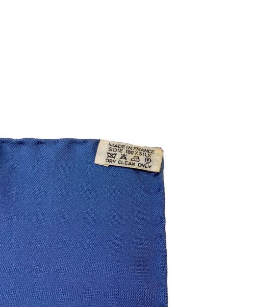 HERMES（エルメス）HERMES (エルメス) カレ90 ブルー サイズ:90の古着・服飾アイテム