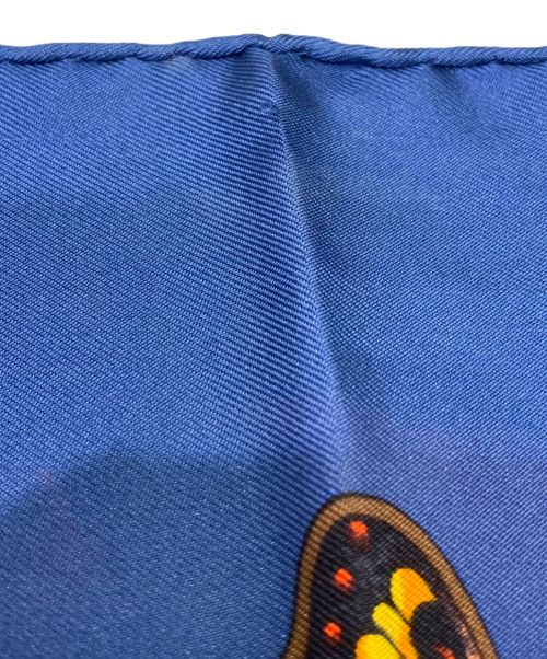 HERMES（エルメス）HERMES (エルメス) カレ90 ブルー サイズ:90の古着・服飾アイテム