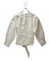 Phillip Lim (フィリップ リム) ベルテッドトップス ホワイト：4000円