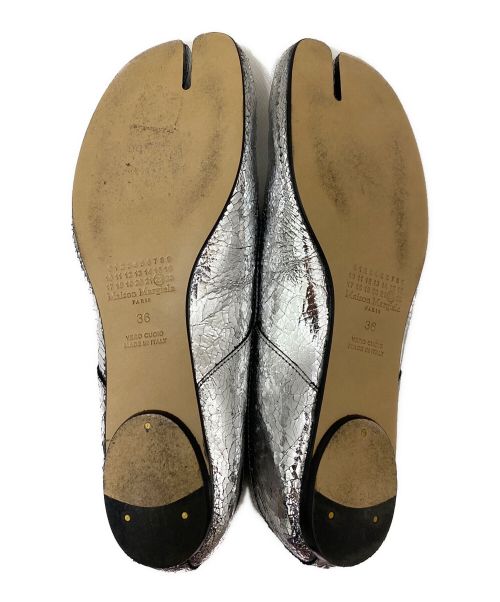 Maison Margiela（メゾンマルジェラ）Maison Margiela (メゾンマルジェラ) tabiパンプス ブロークンミラー サイズ:36の古着・服飾アイテム