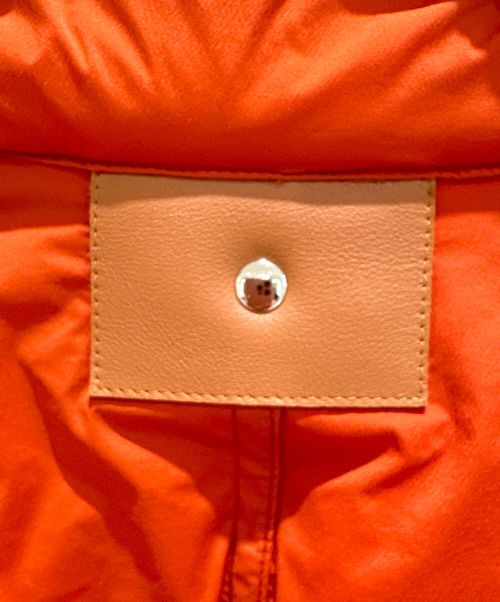 HERMES（エルメス）HERMES (エルメス) Piumino/ダウンジャケット オレンジ サイズ:Lの古着・服飾アイテム