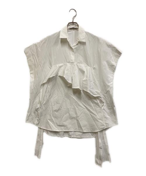 UN3D.（アンスリード）UN3D. (アンスリード) ブラウス ホワイト サイズ:SIZE Fの古着・服飾アイテム