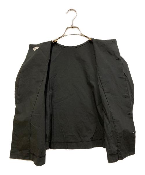 ENFOLD（エンフォルド）ENFOLD (エンフォルド) ボリュームスリーブブラウス ブラック サイズ:SIZE 36の古着・服飾アイテム