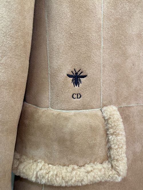Christian Dior（クリスチャン ディオール）Christian Dior (クリスチャン ディオール) ボアムートンコート サイズ:34の古着・服飾アイテム