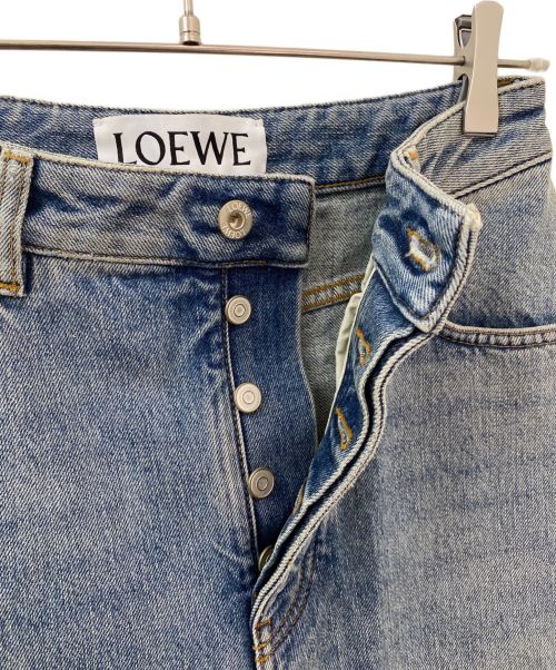 LOEWE（ロエベ）LOEWE (ロエベ) デニムパンツ スカイブルー サイズ:36の古着・服飾アイテム