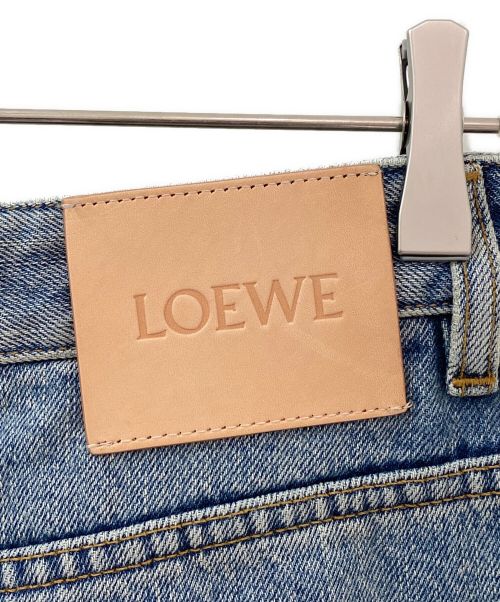 LOEWE（ロエベ）LOEWE (ロエベ) デニムパンツ スカイブルー サイズ:36の古着・服飾アイテム