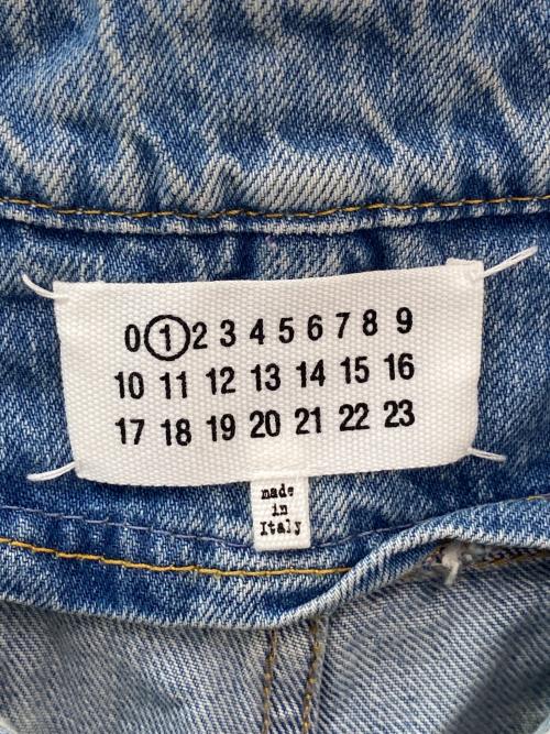 Maison Margiela（メゾンマルジェラ）Maison Margiela (メゾンマルジェラ) パネル ジーンズ スカイブルー サイズ:36の古着・服飾アイテム