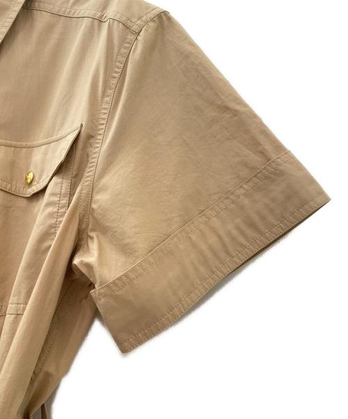 CELINE（セリーヌ）CELINE (セリーヌ) シャツワンピース ベージュ サイズ:38の古着・服飾アイテム