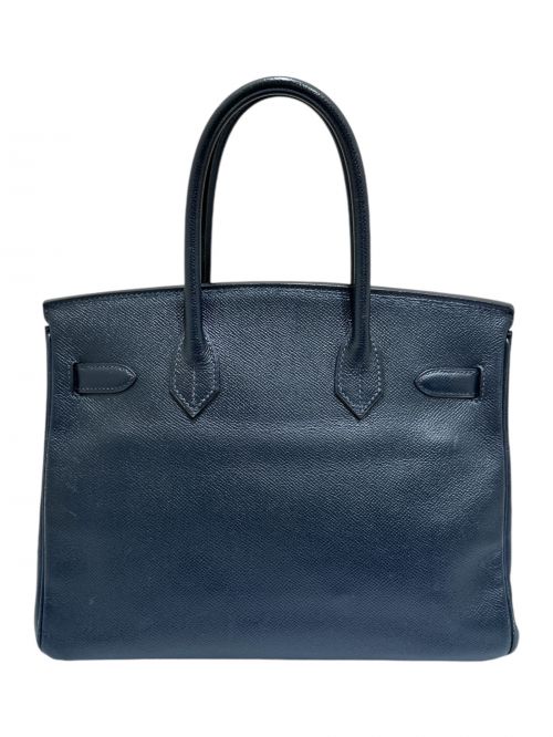 HERMES（エルメス）HERMES (エルメス) バーキン30 クシュベル ゴールド金具 1994年製 ネイビー×ゴールド金具 サイズ:30の古着・服飾アイテム