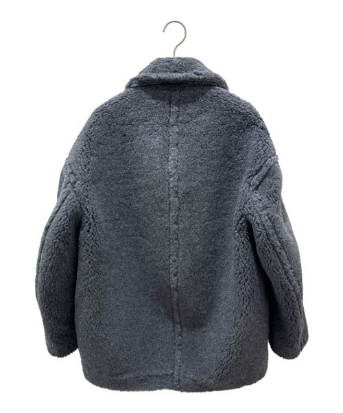 CINOH（チノ）CINOH (チノ) BOA コクーンコート グレー サイズ:Freeの古着・服飾アイテム