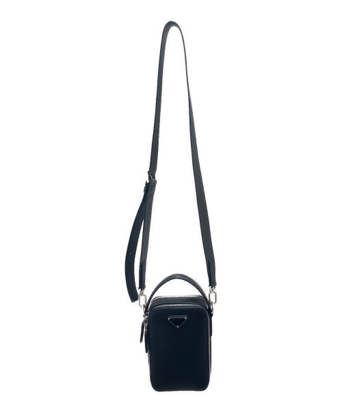 PRADA（プラダ）PRADA (プラダ) クロスボディバッグ ブラックの古着・服飾アイテム