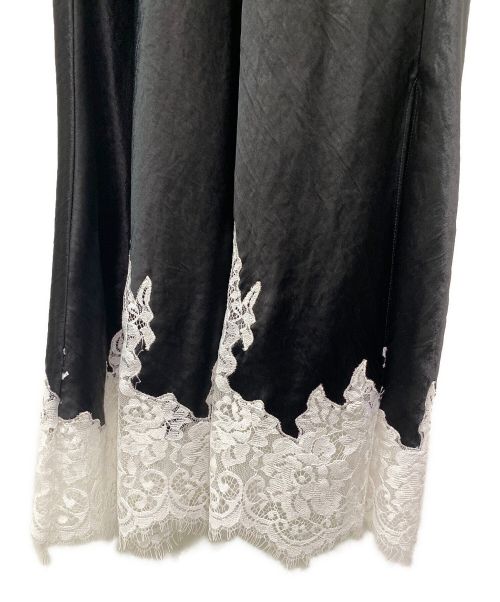 3.1 phillip lim（スリーワンフィリップリム）3.1 phillip lim (スリーワンフィリップリム) Draped T-Shirt Slip Combo Dress ブラック サイズ:XSの古着・服飾アイテム