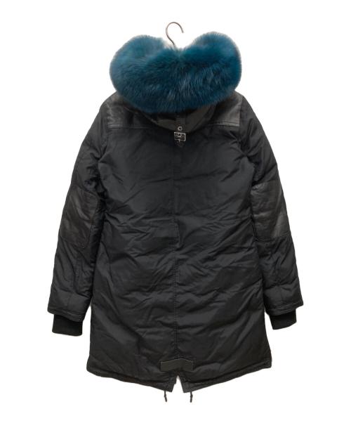 Nicole Benisti（ニコールベニシッティ）Nicole Benisti (ニコールベニシッティ) ダウンコート ブラック サイズ:Sの古着・服飾アイテム