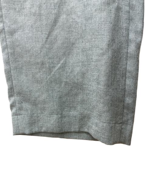 Gabardine K.T（ギャバシンケーティー）Gabardine K.T (ギャバシンケーティー) 麻調合繊ワイドパンツ　72-15PG05 スカイブルー サイズ:9の古着・服飾アイテム