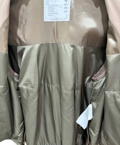 sacai（サカイ）sacai (サカイ) Nylon Twill Mix Jacket ベージュ サイズ:3の古着・服飾アイテム