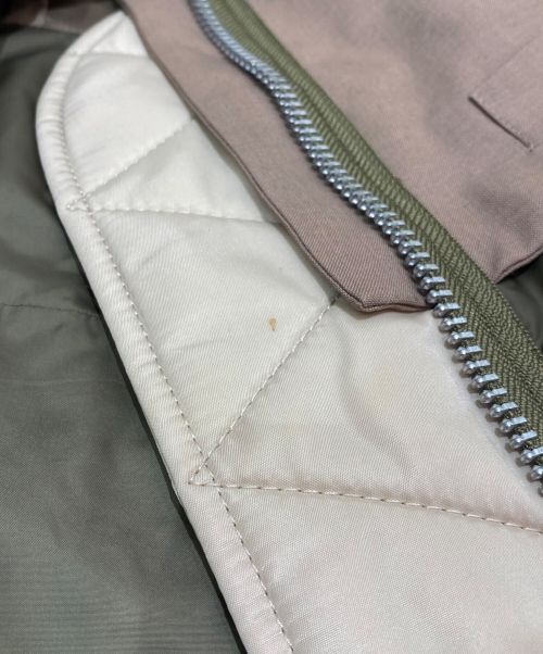 sacai（サカイ）sacai (サカイ) Nylon Twill Mix Jacket ベージュ サイズ:3の古着・服飾アイテム