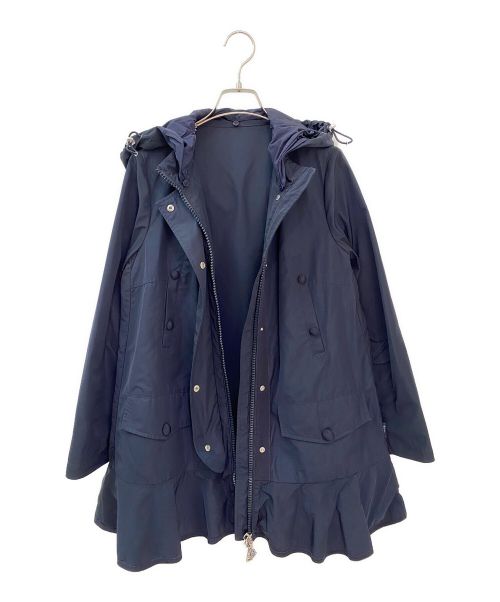 MONCLER（モンクレール）MONCLER (モンクレール) CHEVAINE/コート ネイビー サイズ:０の古着・服飾アイテム