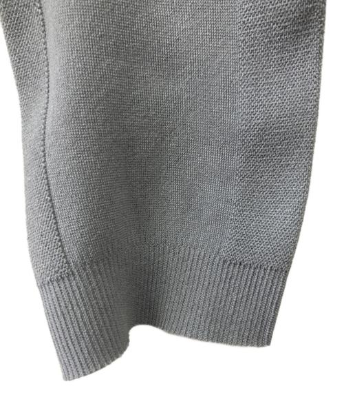 ISSEY MIYAKE me（イッセイ ミヤケ ミー）ISSEY MIYAKE ME (イッセイ ミヤケ ミー) ハイネックカットソー スカイブルー サイズ:Fの古着・服飾アイテム