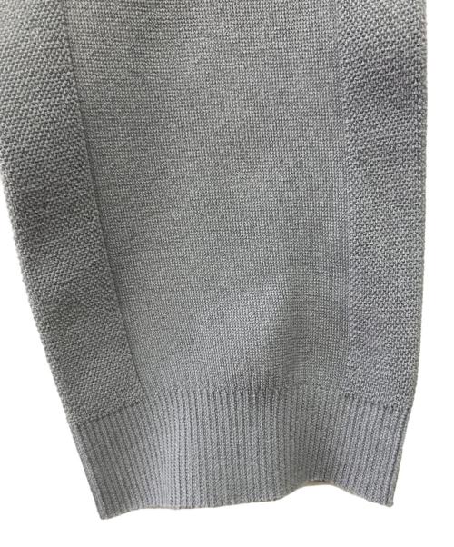 ISSEY MIYAKE me（イッセイ ミヤケ ミー）ISSEY MIYAKE ME (イッセイ ミヤケ ミー) ハイネックカットソー スカイブルー サイズ:Fの古着・服飾アイテム