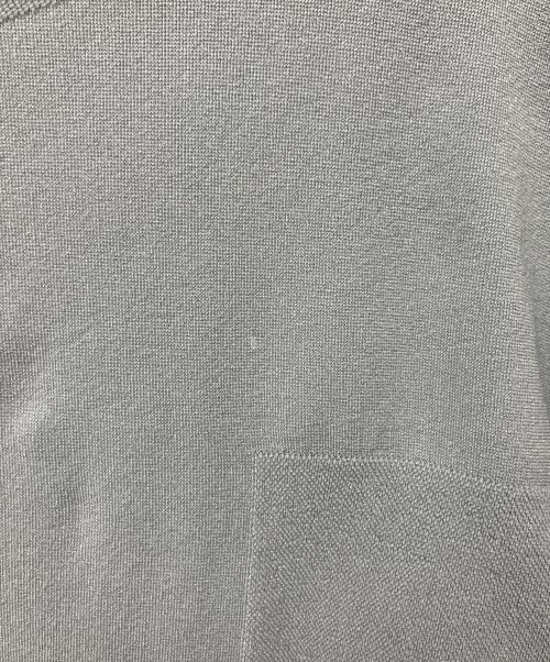 ISSEY MIYAKE me（イッセイ ミヤケ ミー）ISSEY MIYAKE ME (イッセイ ミヤケ ミー) ハイネックカットソー スカイブルー サイズ:Fの古着・服飾アイテム