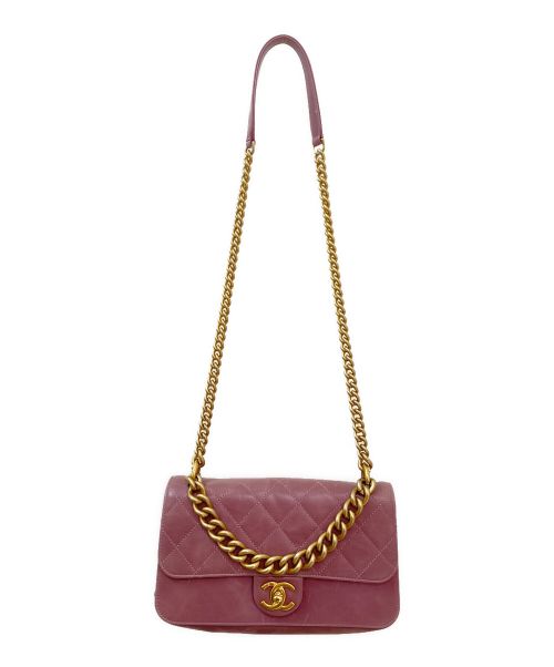CHANEL（シャネル）CHANEL (シャネル) マトラッセ2WAYショルダーバッグ ピンクの古着・服飾アイテム