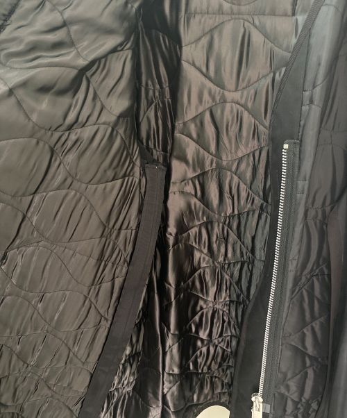 sacai（サカイ）sacai (サカイ) ドッキングチェックコート ブラック サイズ:1の古着・服飾アイテム