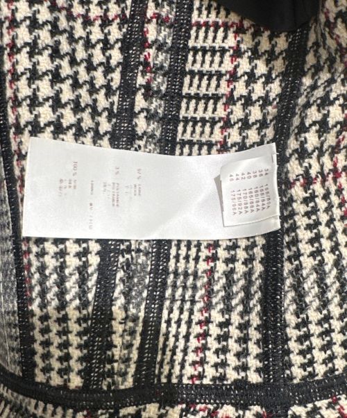 LOUIS VUITTON（ルイ ヴィトン）LOUIS VUITTON (ルイ ヴィトン) ウールショートスリーブジャケット アイボリー サイズ:36の古着・服飾アイテム