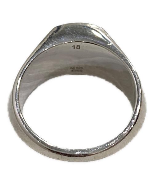 GUCCI（グッチ）GUCCI (グッチ) トレードマーク スリム リング サイズ:18の古着・服飾アイテム