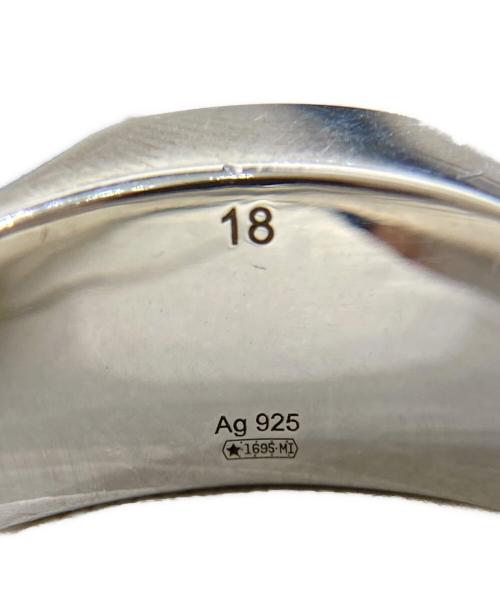 GUCCI（グッチ）GUCCI (グッチ) トレードマーク スリム リング サイズ:18の古着・服飾アイテム