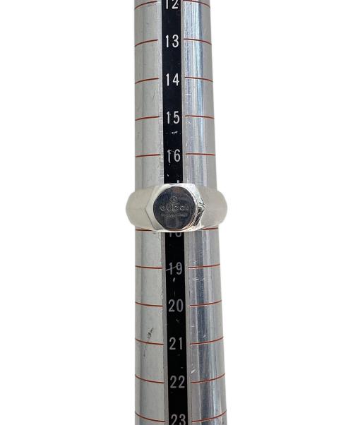 GUCCI（グッチ）GUCCI (グッチ) トレードマーク スリム リング サイズ:18の古着・服飾アイテム