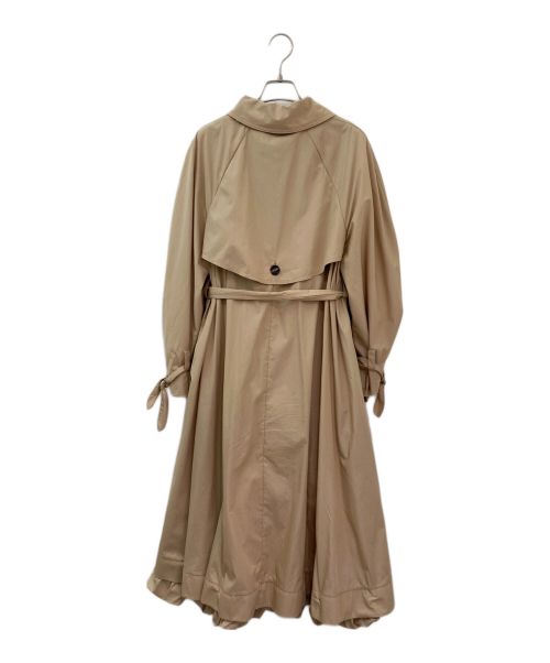 patou（パトゥ）patou (パトゥ) コットン ギャバジン トレンチコート ベージュ サイズ:34の古着・服飾アイテム