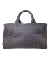 PRADA (プラダ) 2WAY Denim Tote Bag（２WAYデニムトートバッグ） グレー：60000円
